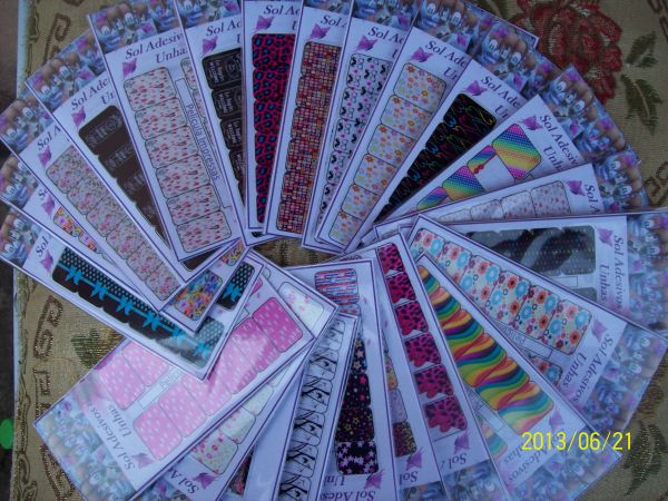 Kit 50 cartelas impressas