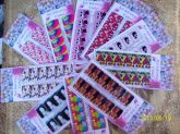 Kit 25 cartelas impressas